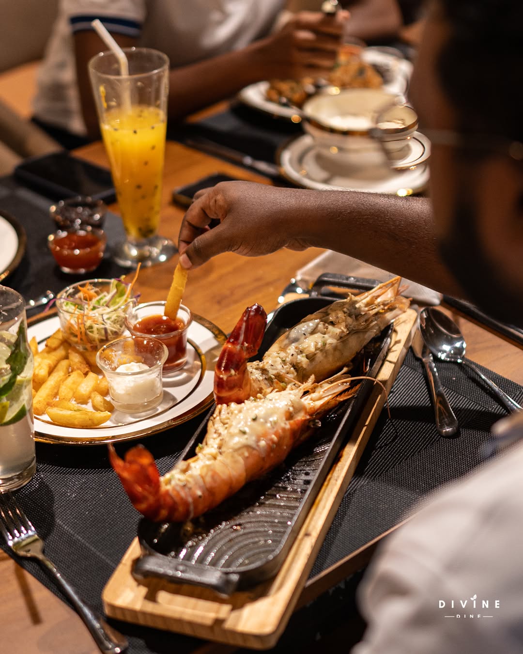 Jumbo Prawn Skewers