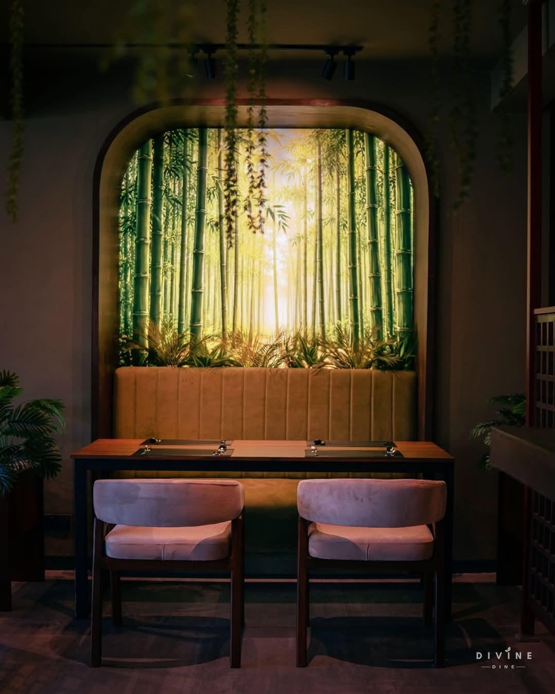 Divine Dine by Diana — moody fine dining ambience